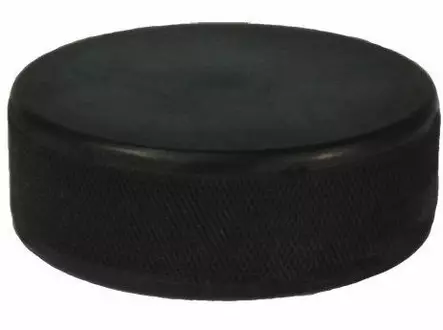 Jääkiekko Pikkukiekko musta JR-kiekko - Luistimet ja jääkiekkovarusteet - KIEKKOJRM - 1