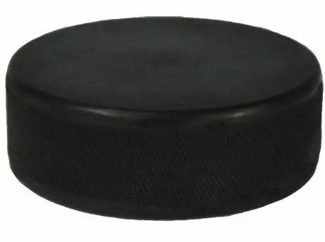 Jääkiekko Pikkukiekko musta JR-kiekko - Luistimet ja jääkiekkovarusteet - KIEKKOJRM - 1