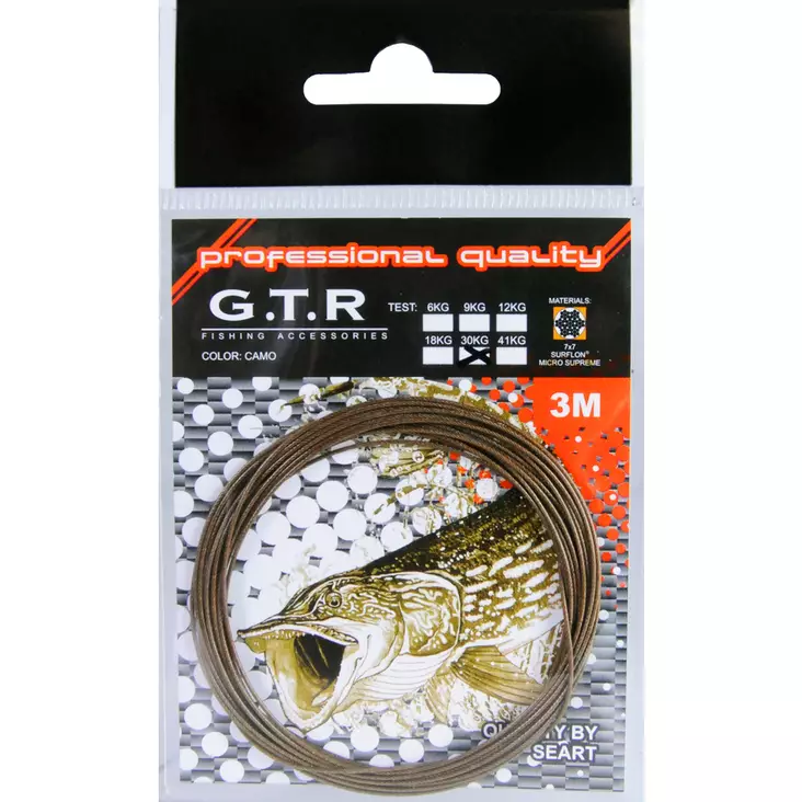 G.T.R Perukemateriaali 7x7 30kg/3m - Vaijerit ja punokset - 1700-303M - 1