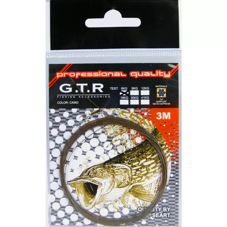 G.T.R Perukemateriaali 7x7 6Kg/3m - Vaijerit ja punokset - 1700-63M - 1