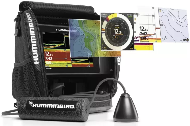 Humminbird Helix Ice 5 Pilkkiluotain - Pilkkiluotaimet ja kannettavat paketit - H411730-1M - 1