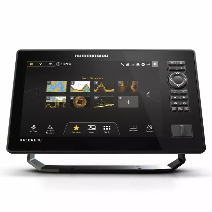 Humminbird XPLORE 10 CMSI+ kaikuplotteri peräpeilianturilla - Perinteiset kaikuluotaimet ja plotterit - H412010-1M - 1