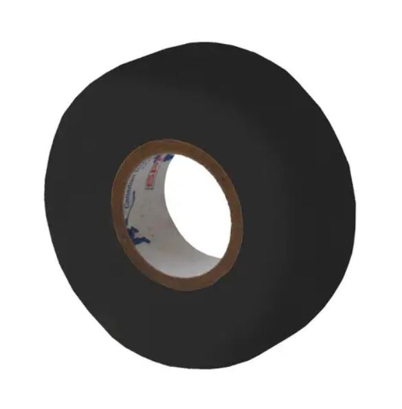 Lätkäteippi musta 36mm X 25m - Gripit ja teipit - 36MMX25MM - 1