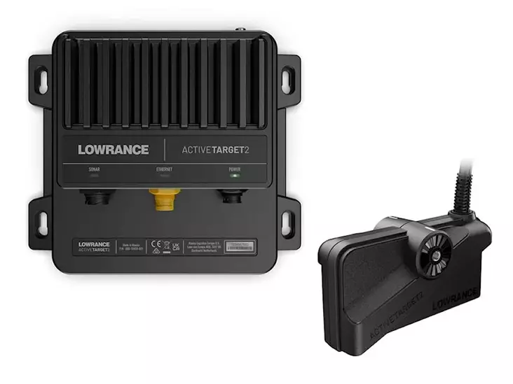 Lowrance Active target 2 Liveanturi + Boxi - Liveluotaimet - LIVE-AT2-SYSTEM - 1