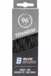 Blue Sports Titanium Jääkiekkoluistimen Nauhat | Musta | 274 cm - Luistimet ja jääkiekkovarusteet - VAHAN - 1