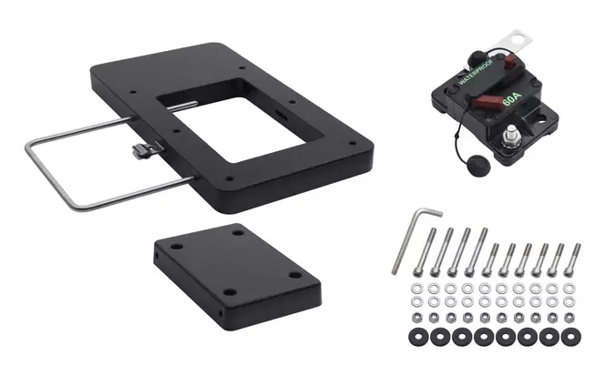 Hydra keulamoottorin asennussarja nylon - Keulamoottorit ja asennussarjat - HYDRA-ACC-KIT-NYLO - 1