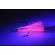 K.P UV Tail Hook F.Pink Kolmihaarakoukku 2kpl - Irtokoukut ja painot - 2-KPUVTH-2-P - 2