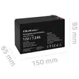 QOLTEC Akku 12V 7.2Ah AGM - Vene- ja vapaa-ajan akut - ACCU-HP72-12Q - 4