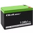 QOLTEC Akku 12V 7.2Ah AGM - Vene- ja vapaa-ajan akut - ACCU-HP72-12Q - 1