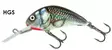 Salmo Hornet H4F Holographic Grey Shiner - Salmo Hornet vaaput - HT-040-FL-HGS - 1