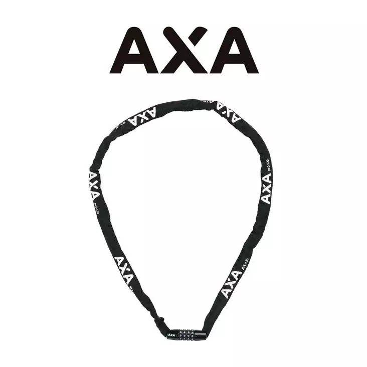 AXA Rigid 120 Ketjulukko koodilla, musta - Polkupyörän lukot ja lisätarvikkeet - 59540095S - 1