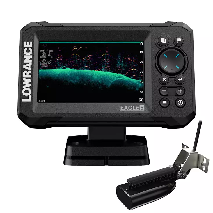 Lowrance Eagle 5" Kaikuluotain Splitshot HD anturilla - Perinteiset kaikuluotaimet ja plotterit - EAGLE-5-SS - 1