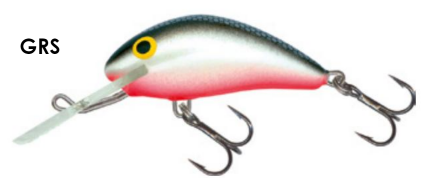 Salmo Hornet H4F Grey Silver - Salmo Hornet vaaput - HT-040-FL-GRS - 1