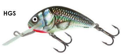 Salmo Hornet H4F Holographic Grey Shiner - Salmo Hornet vaaput - HT-040-FL-HGS - 1