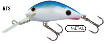 Salmo Hornet H4F Red Tail Shiner - Salmo Hornet vaaput - HT-040-FL-RTS - 1