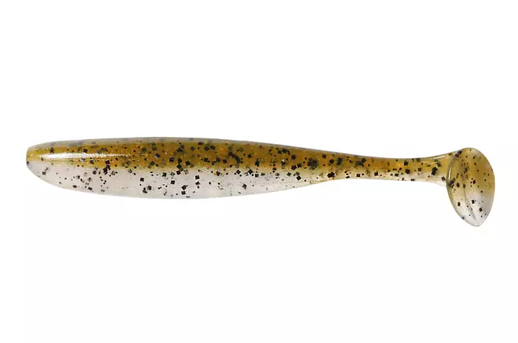 Keitech Easy Shiner 4.5"-414T Green Pumpkin PP Shad - Keitech Easy Shiner 4,5" Jigit - ES45-414T - 2