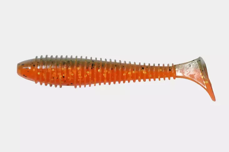 Keitech Swing Impact FAT 3.8" - LT05T Angry Carrot - Keitech Swing Impact FAT 3,8" Jigit - FAT38-LT05T - 1