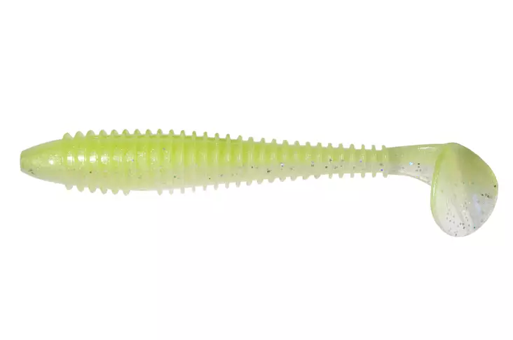 Keitech Swing Impact FAT 6.8" - 484T Chartreuse Shad - Keitech Swing Impact FAT 5,8-7,8" Jigit - FAT68-484T - 1
