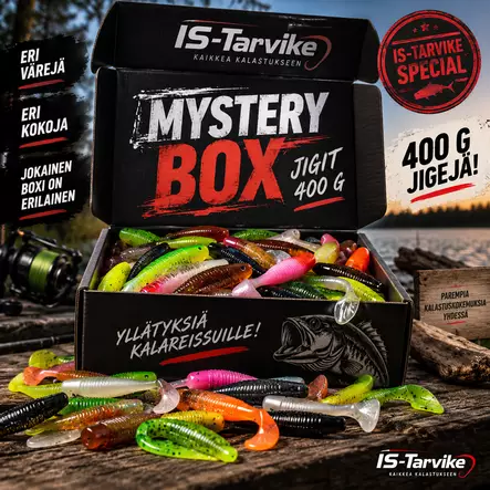 IS-Tarvike Special – Mystery Box Jigit 400 g - K.P Baits ja Relax Jigit - MYSTERYBOX - 1