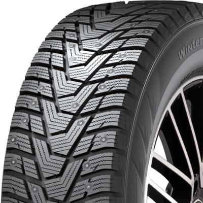 Hankook 225/60R17 Winter i*Pike X W429A 103T XL, M+S, 3PMSF Nastarengassetti asennettuna - Talvirenkaat - 185-2256017W429AX - 1