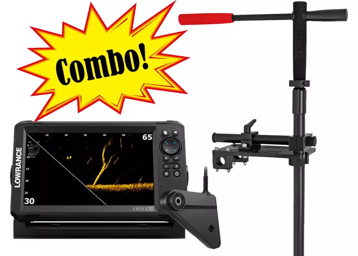 Lowrance Eagle Eye Live 9" + Patriot LiveFix 360 Anturiteline COMBO! - Liveluotaimet - RESEagleeyelivefix - 1