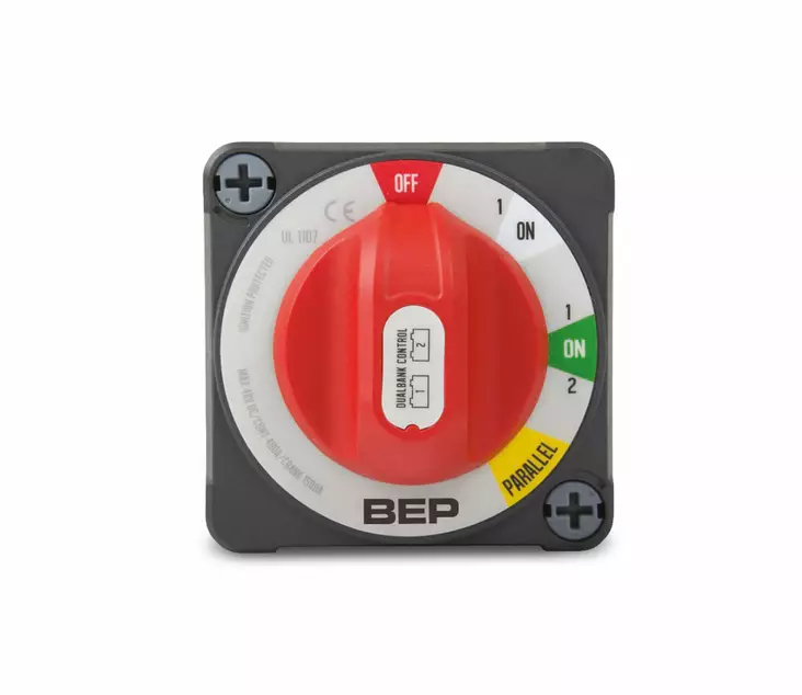BEP Dual Bank Control -kaksoisakkukytkin Päävirtakytkin - Venesähkötarvikkeet - 772-DBC-EZ - 1